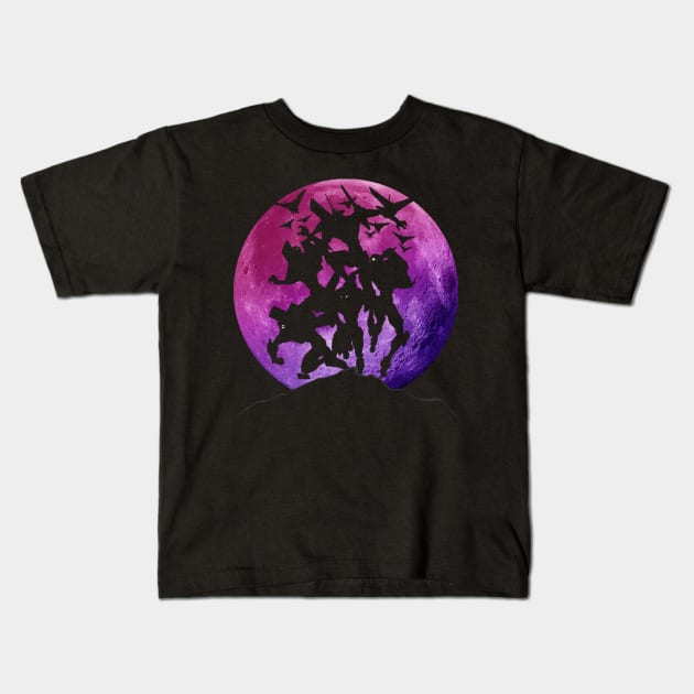 Evangelion Attack Kids T-Shirt by AlexKramer